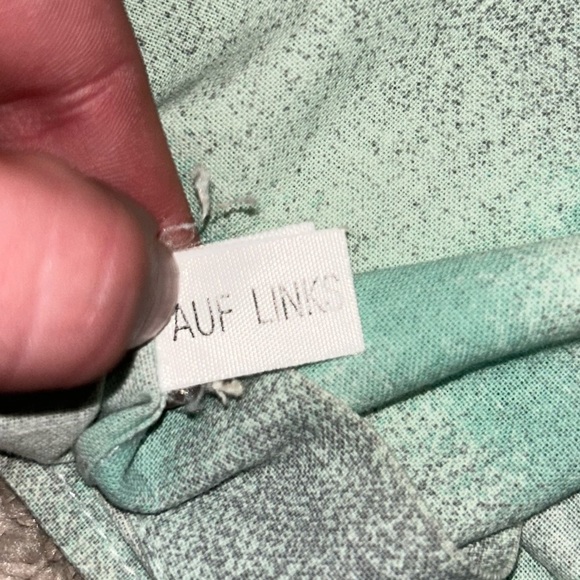 Set of 2 Vintage Floral Large Sham Pillow Case Covers German 100% Cotton Fall - Picture 9 of 10